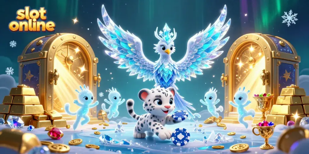Experience excitement with slot online action featuring a mystical phoenix and treasure.