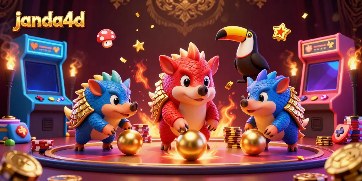 janda4d memberikan pengalaman slot mengasyikkan dengan pangolin berkostum dan chip poker berkilau.