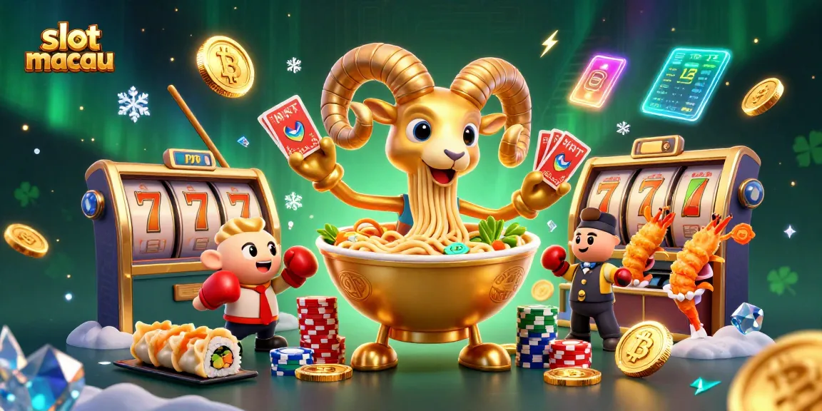 Join the excitement at slot macau with dynamic 3D characters and vibrant casino elements
