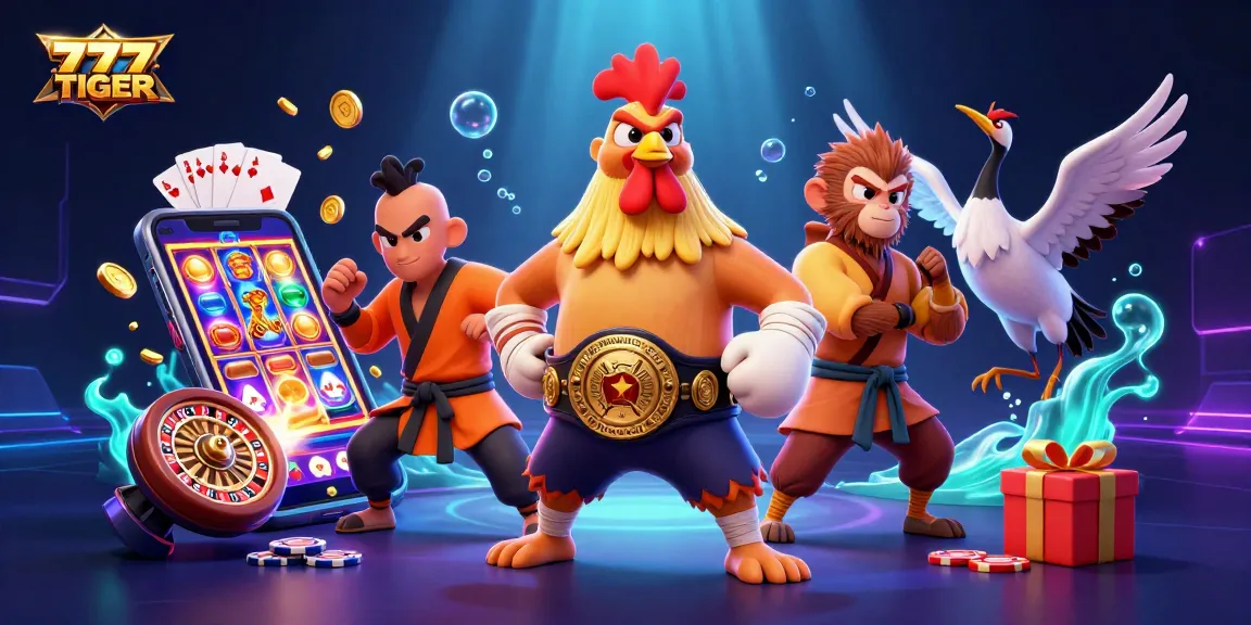 Experience thrilling gameplay at 777TIGER with dynamic casino elements and exciting characters.