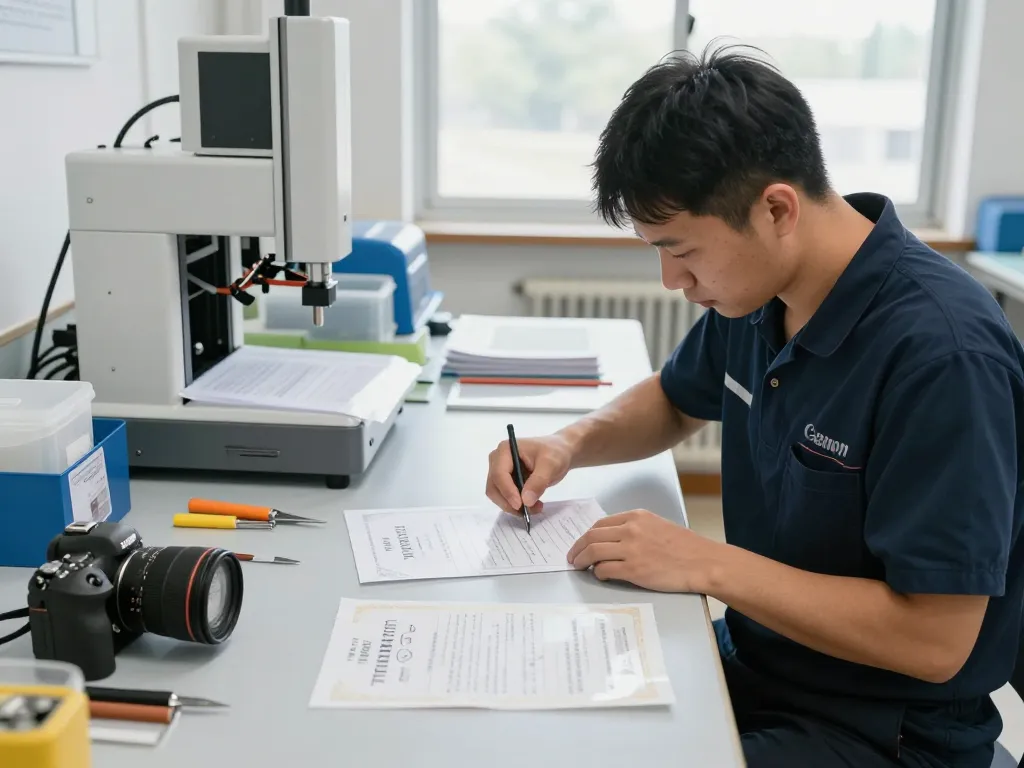 Bóc ép plastic restoration process showing technician safely removing plastic from important documents.