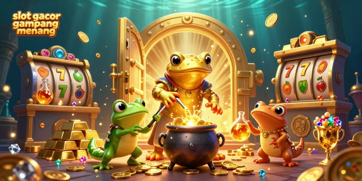 Experience thrilling gameplay with slot gacor gampang menang showcasing alchemist characters in a richly detailed scene.
