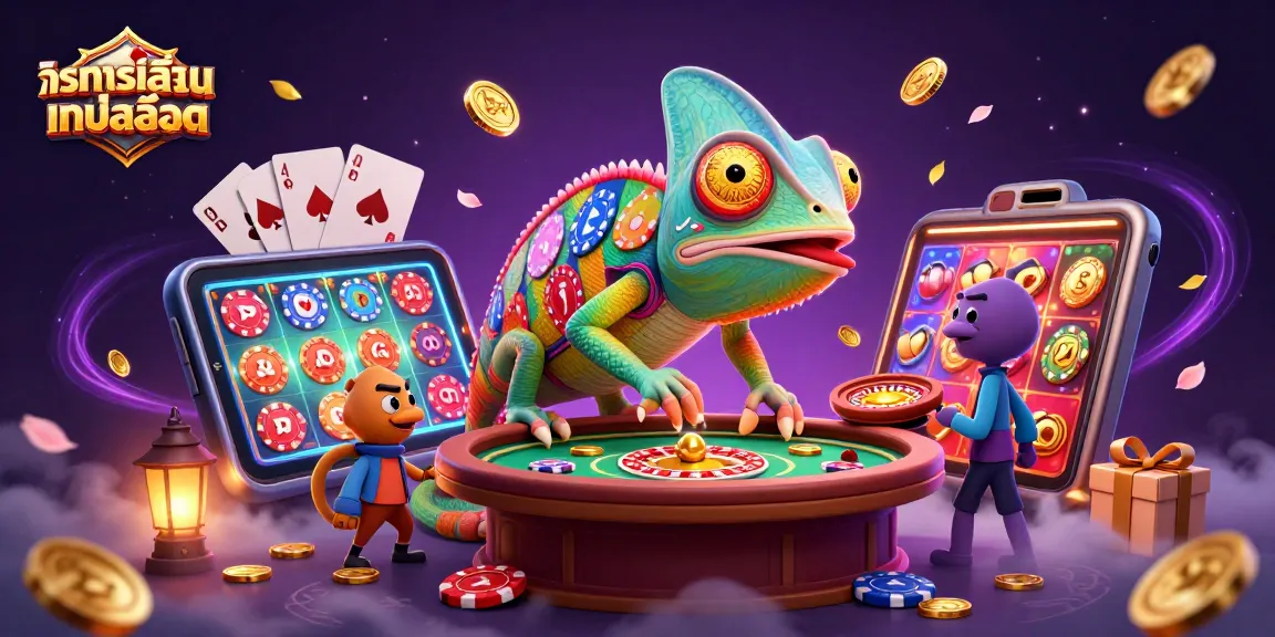 ทดลองเล่นเกมสล็อต สนุกกับเกมสล๊อตในภาพ 3D กับสัตว์เลี้ยงสีสันสดใส