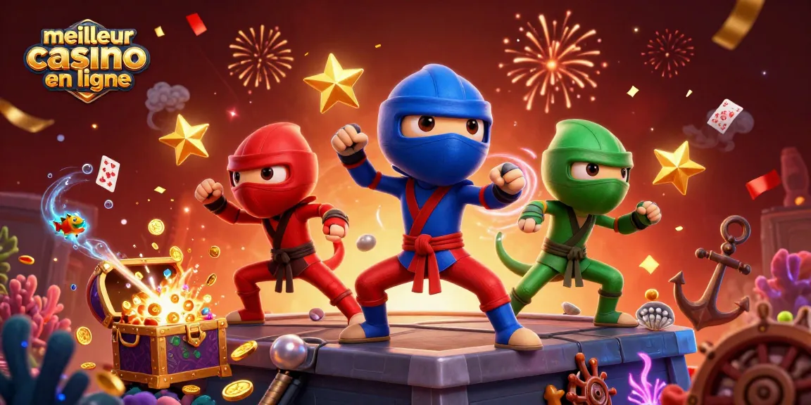 Découvrez le meilleur casino en ligne avec des chameaux ninjas et des éléments de jeu, idéal pour parier.