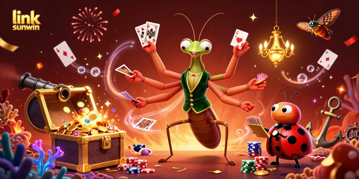 Experience the thrill with link sunwin's vibrant casino environment featuring dynamic characters and games.