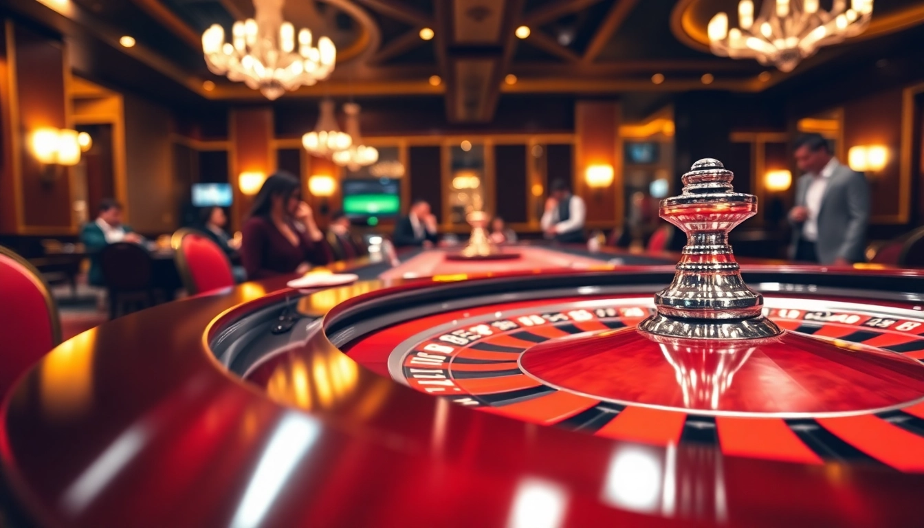 Experience the thrill of Non Uk Casino 2025 at a vibrant roulette table.