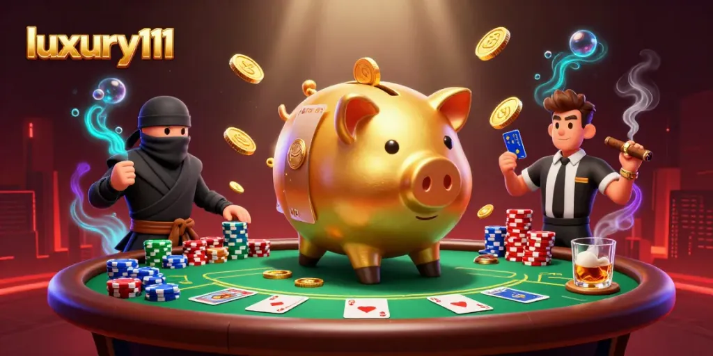 Slot gacor dalam aksi di luxury111, menampilkan karakter dan elemen kasino yang menarik.