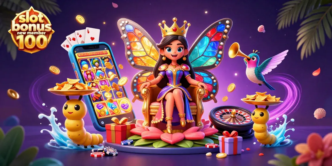 Ikuti slot bonus new member 100 dengan ilustrasi 3D yang memukau dan elemen permainan mendebarkan.