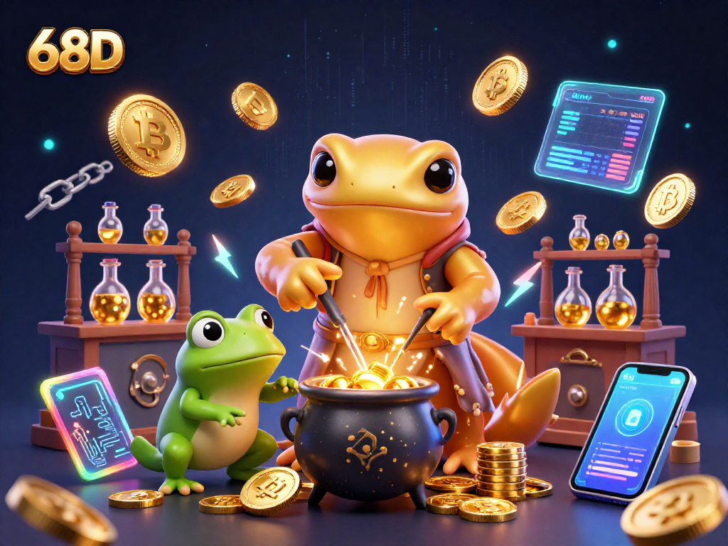 Aumente suas vitórias no 68D com a alquimia dourada de um novo jogo de cassino