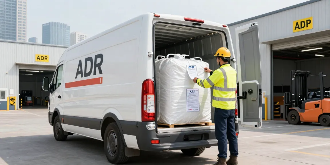 Ocargo Gefahrguttransport Dortmund: Professioneller Fahrer belädt Gefahrgut in Dortmund unter höchsten Sicherheitsstandards.