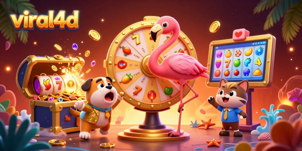 Win big with viral4d's thrilling slot games featuring colorful reels and exciting prizes!