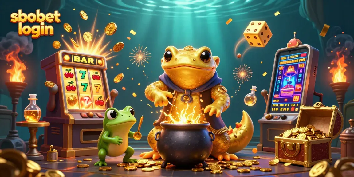 Engage in sbobet login for an exciting casino experience filled with gold coins and jackpot winnings.