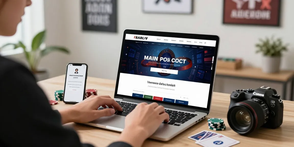 rokok88 login on a modern laptop in an engaging home office.