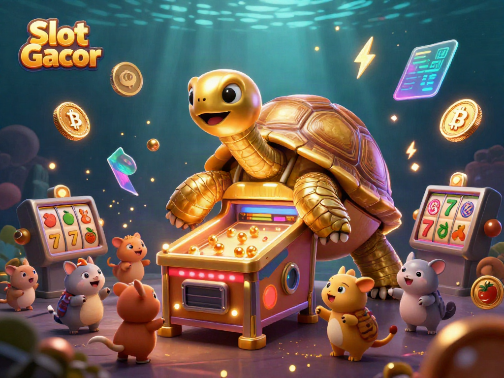 Menangkan jackpot di Slot Gacor dengan ilustrasi 3D yang memukau dan simbol slot menarik.