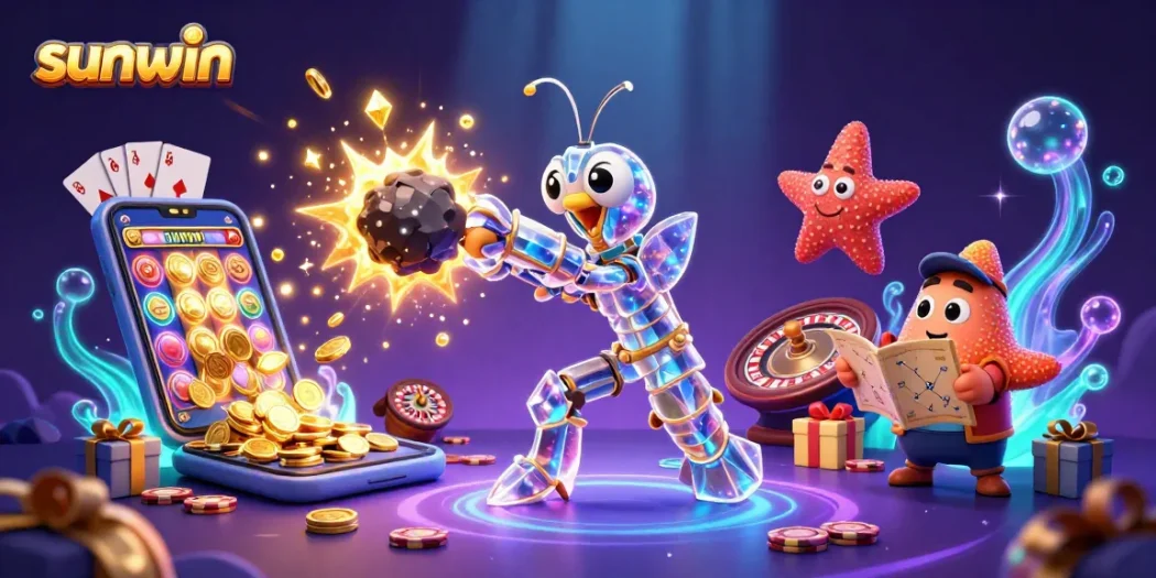 Experience thrilling wins with Sunwin's vibrant gaming scene and immersive casino elements.